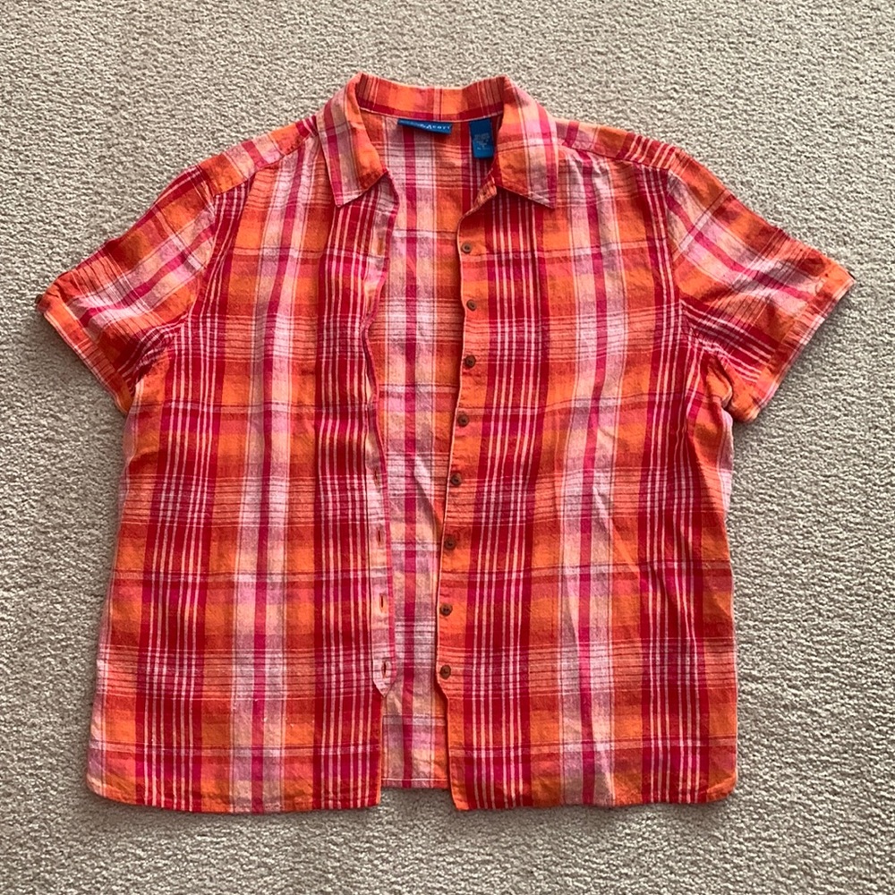 Karen Scott Button Up